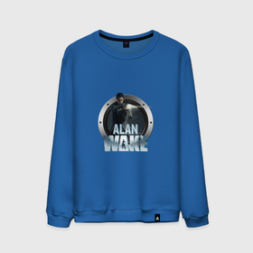 Мужской свитшот хлопок с принтом Alan Wakes American Nightmare в Кировске, 100% хлопок |  | alan wake | american nightmare | игра | компьютерная игра | хорор