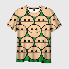 Мужская футболка 3D с принтом Cyanide  Happiness | Face Sure в Курске, 100% полиэфир | прямой крой, круглый вырез горловины, длина до линии бедер | Тематика изображения на принте: 14+ | face | sure | мультфильм | счасьте | цианид