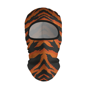 Балаклава 3D с принтом Шкура тигра оранжевая в Екатеринбурге, 100% полиэстер, ткань с особыми свойствами — Activecool | плотность 150–180 г/м2; хорошо тянется, но при этом сохраняет форму. Закрывает шею, вокруг отверстия для глаз кайма. Единый размер | Тематика изображения на принте: tiger | tiger fur | tiger hide | tiger texture | текстура тигра | тигр | тигровая