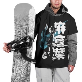 Накидка на куртку 3D с принтом Йо Аса в Курске, 100% полиэстер |  | anime | shaman king | аниме | анимэ | йо асакура | шаман кинг