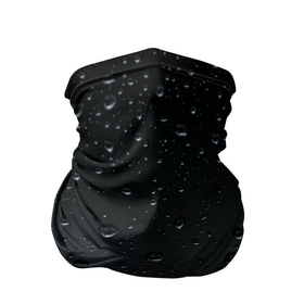 Бандана-труба 3D с принтом Ночной дождь в Белгороде, 100% полиэстер, ткань с особыми свойствами — Activecool | плотность 150‒180 г/м2; хорошо тянется, но сохраняет форму | без надписей | дождь | капли | ночь | стекло | темный | черный