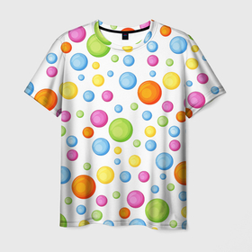 Мужская футболка 3D с принтом СИМПЛ ДИМПЛ | SIMPLE DIMPLE в Новосибирске, 100% полиэфир | прямой крой, круглый вырез горловины, длина до линии бедер | pop it | popit | simple dimple | антистресс | игрушка | поп ит | попит | пузырчатая плёнка | пупырка | симпл димпл | симплдимпл