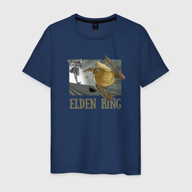 Мужская футболка хлопок с принтом Elden Ring Pot Горшок , 100% хлопок | прямой крой, круглый вырез горловины, длина до линии бедер, слегка спущенное плечо. | dark souls | elden ring | eldenring | fantasy | дарк соулс | фэнтэзи | элден ринг