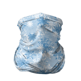 Бандана-труба 3D с принтом Морозец в Кировске, 100% полиэстер, ткань с особыми свойствами — Activecool | плотность 150‒180 г/м2; хорошо тянется, но сохраняет форму | merry christmas | дед мороз | ёлка | зима | мороз | новый год | подарок | праздник | рождество | с новым годом | сантаклаус | снег | снеговик | снегурочка | снежинки | снежные узоры | узоры