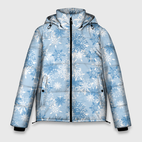 Мужская зимняя куртка 3D с принтом Морозец в Екатеринбурге, верх — 100% полиэстер; подкладка — 100% полиэстер; утеплитель — 100% полиэстер | длина ниже бедра, свободный силуэт Оверсайз. Есть воротник-стойка, отстегивающийся капюшон и ветрозащитная планка. 

Боковые карманы с листочкой на кнопках и внутренний карман на молнии. | merry christmas | дед мороз | ёлка | зима | мороз | новый год | подарок | праздник | рождество | с новым годом | сантаклаус | снег | снеговик | снегурочка | снежинки | снежные узоры | узоры