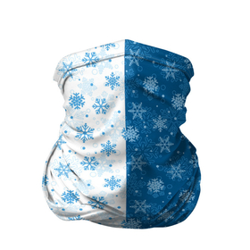 Бандана-труба 3D с принтом Снежинки (зимняя пора) в Кировске, 100% полиэстер, ткань с особыми свойствами — Activecool | плотность 150‒180 г/м2; хорошо тянется, но сохраняет форму | merry christmas | дед мороз | ёлка | зима | мороз | новый год | подарок | праздник | рождество | с новым годом | сантаклаус | снег | снеговик | снегурочка | снежинки | снежные узоры | узоры
