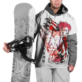 Накидка на куртку 3D с принтом Вырывающийся Сукуна, Магическая битва в Петрозаводске, 100% полиэстер |  | Тематика изображения на принте: jujutsu kaisen | аниме | двуликий | дзюдзюцу кайсэн | король проклятий | магическая битва | манга | рёмэн сукуна