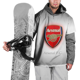 Накидка на куртку 3D с принтом F.C. Arsenal в Новосибирске, 100% полиэстер |  | arsenal | арсенал | игра | клуб | спорт | футбол