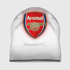 Шапка 3D с принтом F.C. Arsenal в Новосибирске, 100% полиэстер | универсальный размер, печать по всей поверхности изделия | arsenal | арсенал | игра | клуб | спорт | футбол