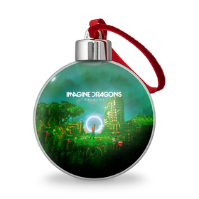 Ёлочный шар с принтом Origins   Imagine Dragons , Пластик | Диаметр: 77 мм | Тематика изображения на принте: 