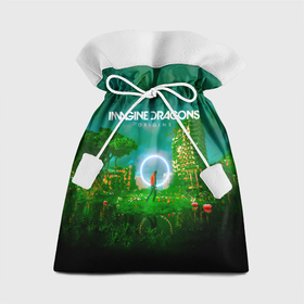 Подарочный 3D мешок с принтом Origins   Imagine Dragons , 100% полиэстер | Размер: 29*39 см | Тематика изображения на принте: 