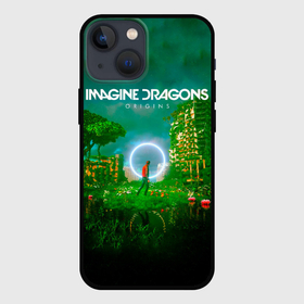 Чехол для iPhone 13 mini с принтом Origins   Imagine Dragons ,  |  | Тематика изображения на принте: 