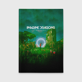 Обложка для автодокументов с принтом Origins   Imagine Dragons в Кировске, натуральная кожа |  размер 19,9*13 см; внутри 4 больших “конверта” для документов и один маленький отдел — туда идеально встанут права | 