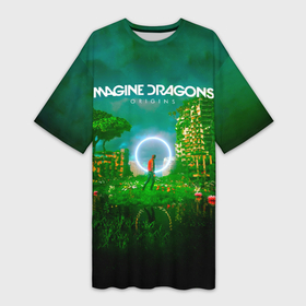 Платье-футболка 3D с принтом Origins   Imagine Dragons в Белгороде,  |  | 