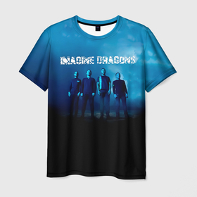 Мужская футболка 3D с принтом Greatest Hits   Imagine Dragons в Екатеринбурге, 100% полиэфир | прямой крой, круглый вырез горловины, длина до линии бедер | id | imagine dragons | альтернативный | американская | арена | бэн макки | вообрази драконов | группа | дэн платцман | дэн рейнольдс | имеджин драгонс | инди | индирок | поп | рок | уэйн сермон | электроник