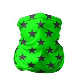 Бандана-труба 3D с принтом звездный фон зеленый в Курске, 100% полиэстер, ткань с особыми свойствами — Activecool | плотность 150‒180 г/м2; хорошо тянется, но сохраняет форму | звезда | звездочка | звезды | зеленый | монохром | неоновый | салатовый | фон