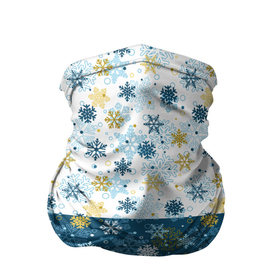 Бандана-труба 3D с принтом Падают Снежинки в Новосибирске, 100% полиэстер, ткань с особыми свойствами — Activecool | плотность 150‒180 г/м2; хорошо тянется, но сохраняет форму | Тематика изображения на принте: merry christmas | дед мороз | ёлка | зима | мороз | новый год | подарок | праздник | рождество | с новым годом | сантаклаус | снег | снеговик | снегурочка | снежинки | снежные узоры | узоры