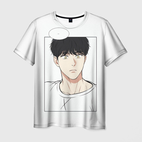 Мужская футболка 3D с принтом BJ Alex Manga , 100% полиэфир | прямой крой, круглый вырез горловины, длина до линии бедер | Тематика изображения на принте: anime | bj alex | manga | аниме | манга