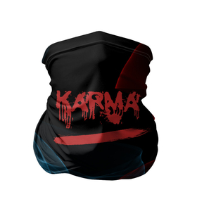 Бандана-труба 3D с принтом Karma, No Fun в Белгороде, 100% полиэстер, ткань с особыми свойствами — Activecool | плотность 150‒180 г/м2; хорошо тянется, но сохраняет форму | karma | neon | no fun | nofun | smoke | настроение | питер