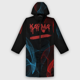 Дождевик унисекс 3D с принтом Karma, No Fun в городе Новоалтайск,  |  | karma | neon | no fun | nofun | smoke | настроение | питер