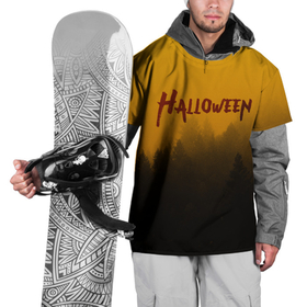 Накидка на куртку 3D с принтом НОЧНОЙ ЛЕС В ХЕЛЛОУИН   FOREST HALLOWEEN BATS , 100% полиэстер |  | bats | bones | forest | ghost | halloween | pumpkin | skull | кости | лес | летучие мыши | приведение | призрак | скелет | тыква | хеллоуин | хоррор | хэллоуин