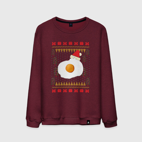 Мужской свитшот хлопок с принтом Рождественский свитер Кот яичница в Курске, 100% хлопок |  | christmas | party | ugly sweater | вечеринка | кот | кот мем | кот яичница | мемы | новогодние праздники | новый год | рождественский свитер | рождество | уродливый свитер