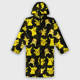 Дождевик унисекс 3D с принтом ПИКАЧУ ПАТТЕРН   PIKA PIKACHU в городе Новоалтайск,  |  | flash | pika | pika pika | pikachu | pokemon | аниме | детектив пикачу | молнии | пика | пикачу | покемон