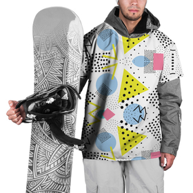 Накидка на куртку 3D с принтом свежее дыхание в Курске, 100% полиэстер |  | Тематика изображения на принте: геометрия | горошек | креатив | паттерн | разукрашка | свежее | треугольник | узор