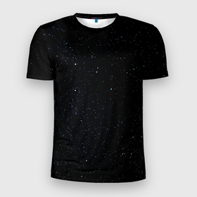 Мужская футболка 3D Slim с принтом Жертвенник в Петрозаводске, 100% полиэстер с улучшенными характеристиками | приталенный силуэт, круглая горловина, широкие плечи, сужается к линии бедра | Тематика изображения на принте: nasa | space | абстракция | космос | созвездие