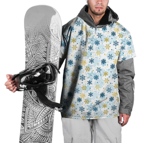 Накидка на куртку 3D с принтом Снежинки Кружатся в Тюмени, 100% полиэстер |  | merry christmas | дед мороз | ёлка | зима | мороз | новый год | подарок | праздник | рождество | с новым годом | сантаклаус | снег | снеговик | снегурочка | снежинки | снежные узоры | узоры