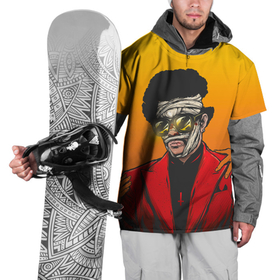 Накидка на куртку 3D с принтом Зомби Эйбл , 100% полиэстер |  | hip hop | rap | rep | the weekend | зэ викенд | зэ уикенд | исполнители | исполнитель | музыка | реп | эйбел тесфайу
