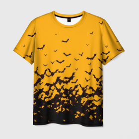 Мужская футболка 3D с принтом ХЕЛЛОУИНСКИЕ ЛЕТУЧИЕ МЫШИ , 100% полиэфир | прямой крой, круглый вырез горловины, длина до линии бедер | Тематика изображения на принте: bat | bats | halloween | haloween | летучая мышь | летучие мыши | хеллоин | хеллоуин | хелоин | хелоуин | хэллоин | хэллоуин | хэлоин | хэлоуин