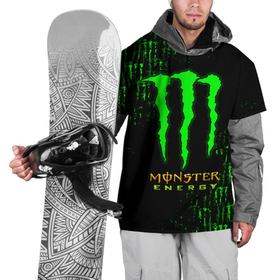 Накидка на куртку 3D с принтом MONSTER ENERGY NEON | МОНСТЕР НЕОН в Тюмени, 100% полиэстер |  | monster | monster energy | монстер | монстер енерджи | монстер енэрджи | монстер энерджи | неон | энергетик | энергетический напиток