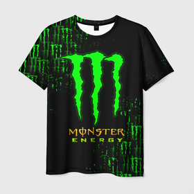 Мужская футболка 3D с принтом MONSTER ENERGY NEON | МОНСТЕР НЕОН , 100% полиэфир | прямой крой, круглый вырез горловины, длина до линии бедер | monster | monster energy | монстер | монстер енерджи | монстер енэрджи | монстер энерджи | неон | энергетик | энергетический напиток