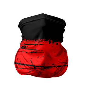 Бандана-труба 3D с принтом КРАСНЫЙ ГРАНЖ | RED GRUNGE в Белгороде, 100% полиэстер, ткань с особыми свойствами — Activecool | плотность 150‒180 г/м2; хорошо тянется, но сохраняет форму | Тематика изображения на принте: grunge | red | брызги | брызги краски | гранж | краска | краска и ничего лишнего | красная краска | красный | пятна | разводы | черно красный