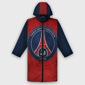 Дождевик унисекс 3D с принтом Paris Saint Germain в городе Новоалтайск,  |  | eiffel tower | emblem | football | football club | paris | paris saintgermain | psg | sports | пари сен жермен | париж | псж | спорт | футбол | футбольный клуб | эйфелева башня | эмблема