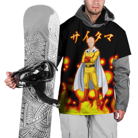 Накидка на куртку 3D с принтом Ванпанчмен   Сайтама  Saitama , 100% полиэстер |  | hero | one punch man | onepunch man | onepunchman | saitama | saytama | wanpan man | аниме ванпанчмен | ван панч мен | ванпанчмен | ванпачмен | герой | комикс | манга | сайтама