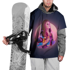 Накидка на куртку 3D с принтом Лана под водой в Новосибирске, 100% полиэстер |  | Тематика изображения на принте: lana del ray | pop music | исполнитель | исполнительница | лана дел рэй | музыка | поп | попса