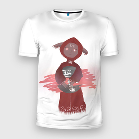 Мужская футболка 3D Slim с принтом Дух святой в Екатеринбурге, 100% полиэстер с улучшенными характеристиками | приталенный силуэт, круглая горловина, широкие плечи, сужается к линии бедра | дух | дух святой | круто | нужно | рисовать | шар