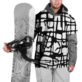 Накидка на куртку 3D с принтом Черно Белый мотив Cantabrigiensia, подходящий для раскрашивания вручную в Тюмени, 100% полиэстер |  | Тематика изображения на принте: креативный шум | модный и пестрый | орнамент | раскраска | стильный мотив | чб | черно белое | элегантный