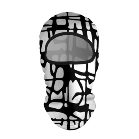 Балаклава 3D с принтом Черно Белый мотив Cantabrigiensia, подходящий для раскрашивания вручную в Курске, 100% полиэстер, ткань с особыми свойствами — Activecool | плотность 150–180 г/м2; хорошо тянется, но при этом сохраняет форму. Закрывает шею, вокруг отверстия для глаз кайма. Единый размер | креативный шум | модный и пестрый | орнамент | раскраска | стильный мотив | чб | черно белое | элегантный
