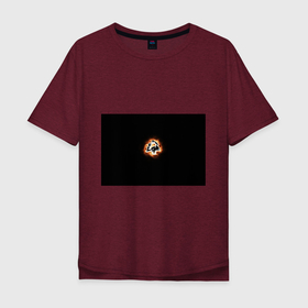 Мужская футболка хлопок Oversize с принтом пламенная ведьма в Тюмени, 100% хлопок | свободный крой, круглый ворот, “спинка” длиннее передней части | ведьма | вечеринка | колдун | огонь | страшно | ужас | хэллоуин | шабаш