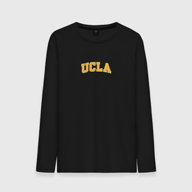 Мужской лонгслив хлопок с принтом UCLA. , 100% хлопок |  | Тематика изображения на принте: ucla | вуз | калифорнийский университет | калифорния | лосанджелес | сша