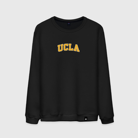Мужской свитшот хлопок с принтом UCLA. , 100% хлопок |  | Тематика изображения на принте: ucla | вуз | калифорнийский университет | калифорния | лосанджелес | сша