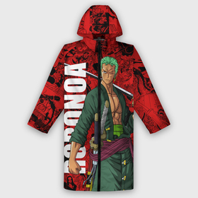 Дождевик унисекс 3D с принтом Ророноа Зоро, One Piece в городе Новоалтайск,  |  | anime | one piece | roronoa | roronoa zoro | zoro | аниме | большой куш | ван пис | ванпис | ророноа зоро