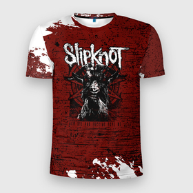 Мужская футболка 3D Slim с принтом Слипкнот Гранж | Slipknot Rock Goat , 100% полиэстер с улучшенными характеристиками | приталенный силуэт, круглая горловина, широкие плечи, сужается к линии бедра | Тематика изображения на принте: grunge | logo | metal | music | rock | slipknot | брызги | гранж | группа | капли | козел | краски | кровь | логотип | металл | музыка | надпись | пентаграмма | полосы | потертости | рок | слипкнот | точки | трещины | узор