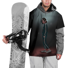 Накидка на куртку 3D с принтом Вера Ванг в Петрозаводске, 100% полиэстер |  | Тематика изображения на принте: squid game | игра в кальмара | игра на выживание | сериал | сериалы