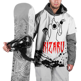 Накидка на куртку 3D с принтом КИЗАРУ (КРАСКА) в Курске, 100% полиэстер |  | ghost | kizaru | rap | trakizarubtf | кизару | кизяка | призрак | реп