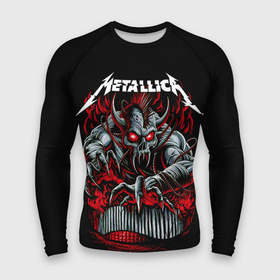 Мужской рашгард 3D с принтом Metallica  Hardwired To Self Destruct в Санкт-Петербурге,  |  | Тематика изображения на принте: hardwired to selfdestruct | heavy metal | metal | metallica | группы | метал | металлика | музыка | рок | трэш метал | хви метал