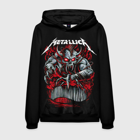 Мужская толстовка 3D с принтом Metallica   Hardwired To Self Destruct в Екатеринбурге, 100% полиэстер | двухслойный капюшон со шнурком для регулировки, мягкие манжеты на рукавах и по низу толстовки, спереди карман-кенгуру с мягким внутренним слоем. | hardwired to selfdestruct | heavy metal | metal | metallica | группы | метал | металлика | музыка | рок | трэш метал | хви метал